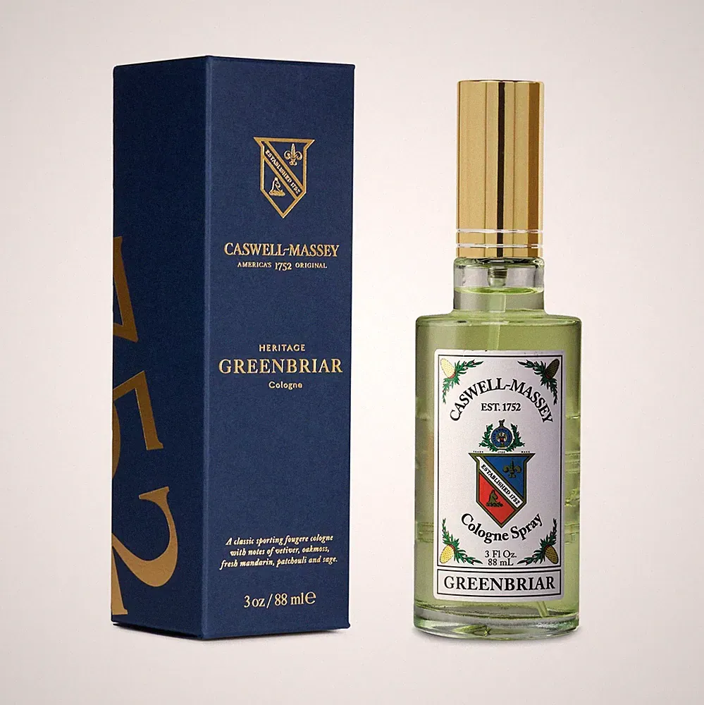 Caswell-Massey Greenbriar Cologne, Men’s Cologne with Classic and Zesty Scent