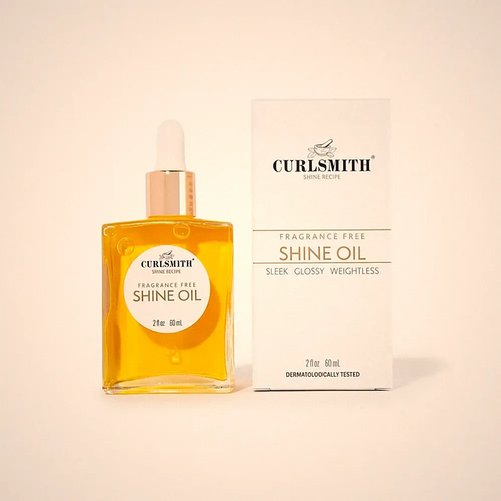 CURLSMITH Fragrance Free Shine Oil 2.0 Fl Oz DISCONTINUED