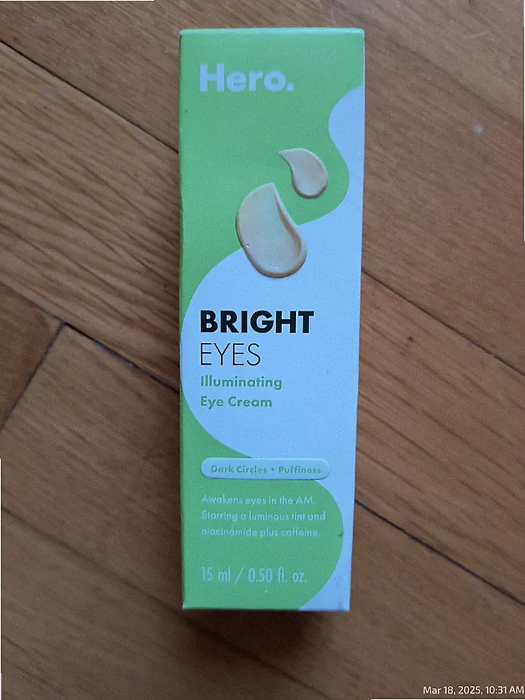 HERO Cosmetics Bright Eyes Illuminating Eye Cream Rollerball 0.50 fl oz / 15 ml