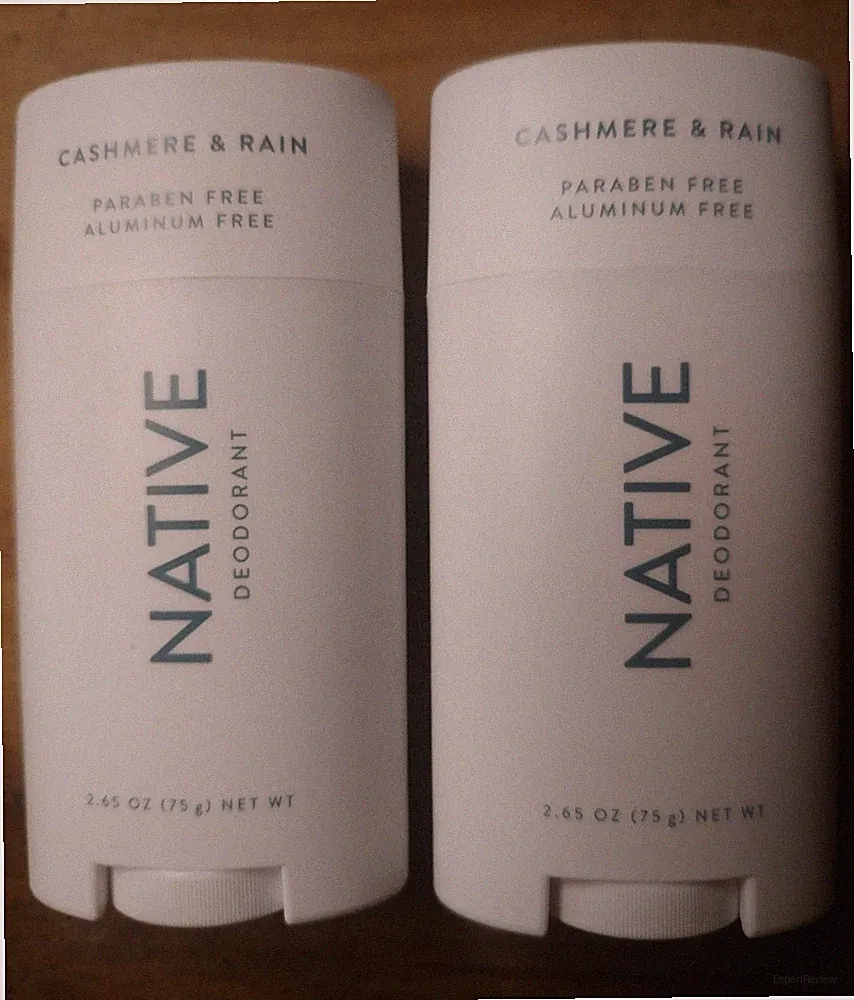 Native Deodorant Cashmere & Rain Scent 2.65 oz - 2 PACK NEW FAST SHIPPING